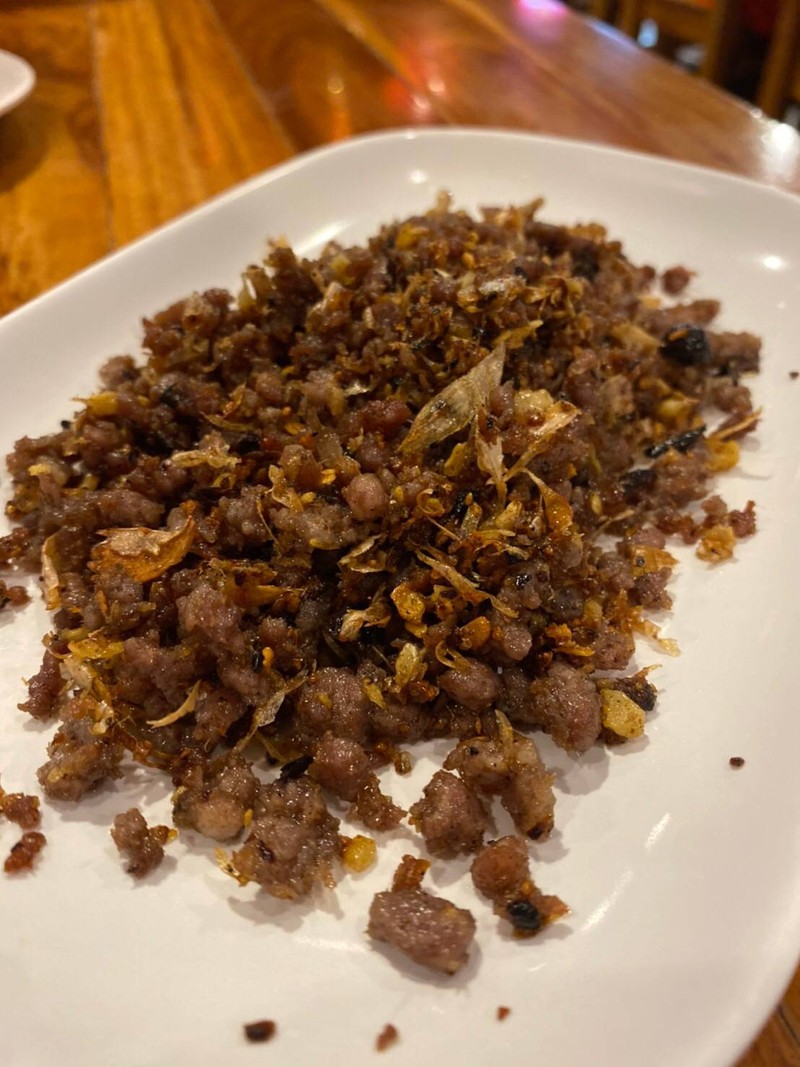หนำเลี๊ยบผัดหมูสับ เมนูเก่าแก่ของร้าน