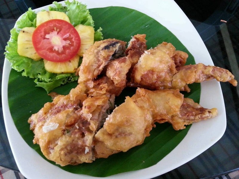 ปลาเนื้ออ่อนทอดกรอบ